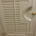 Best sell custom size wooden shutter door precast french shutters